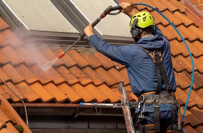 Démoussage et hydrofuge de toiture aux Monts d'Aunay